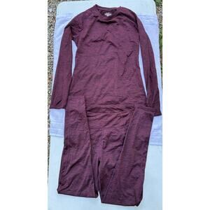 ClimateRight by Cuddl Duds Style CD8817639 Women's Berry Leggings and Top